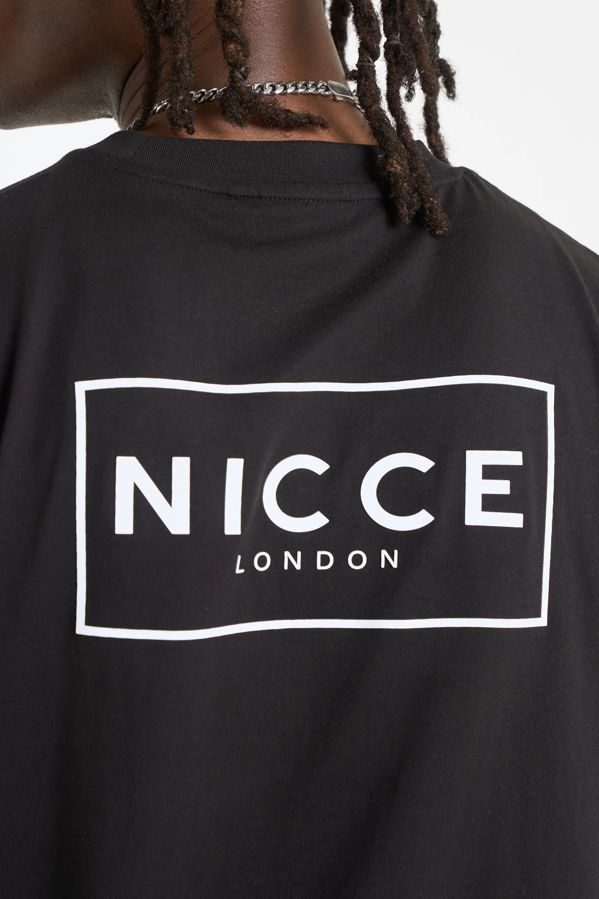 NICCE Mens Franzo T-Shirt | Black sold by Nicce product image thumbnail 5