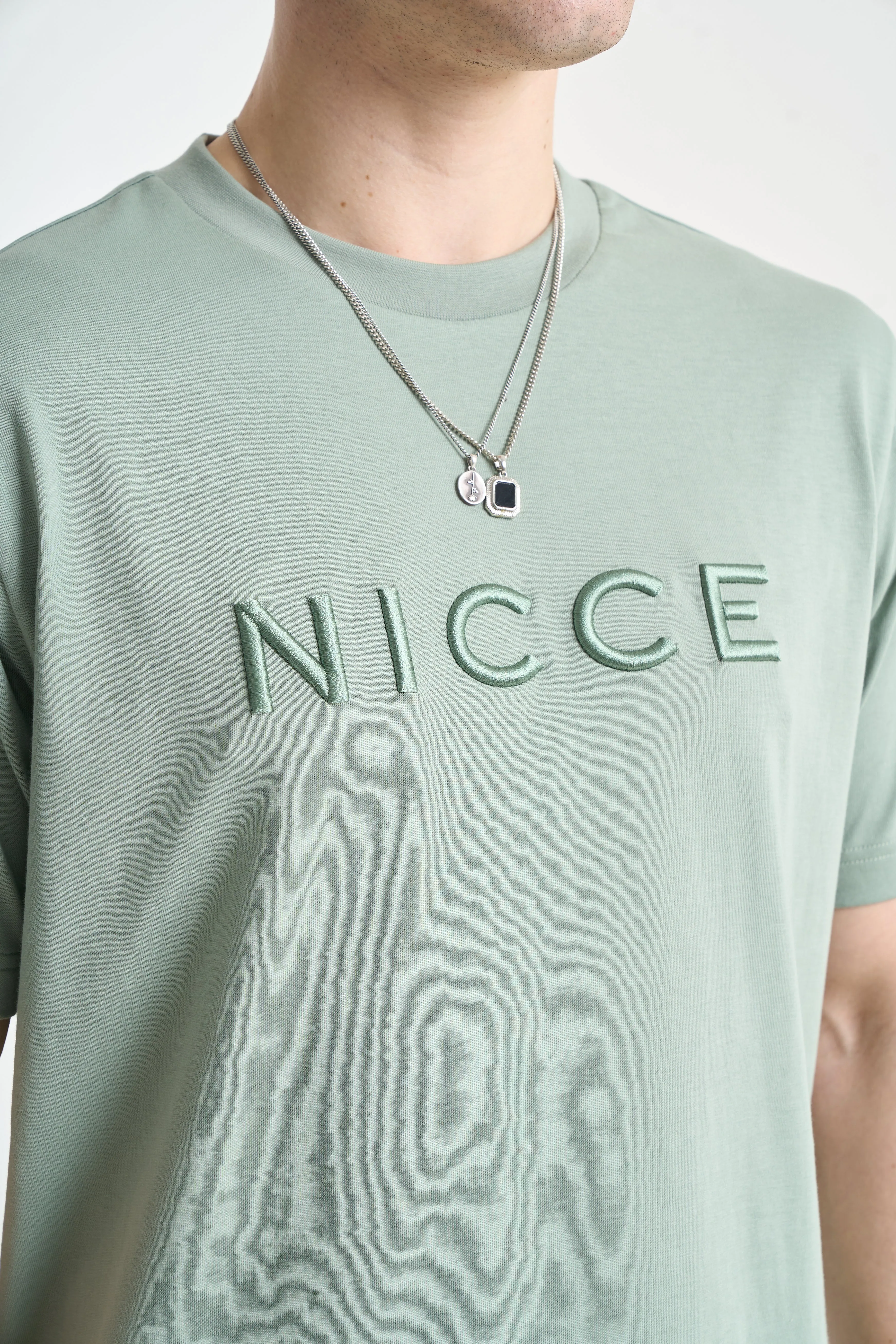 NICCE Mens Mercury T-Shirt | Sage sold by Nicce product image thumbnail 5