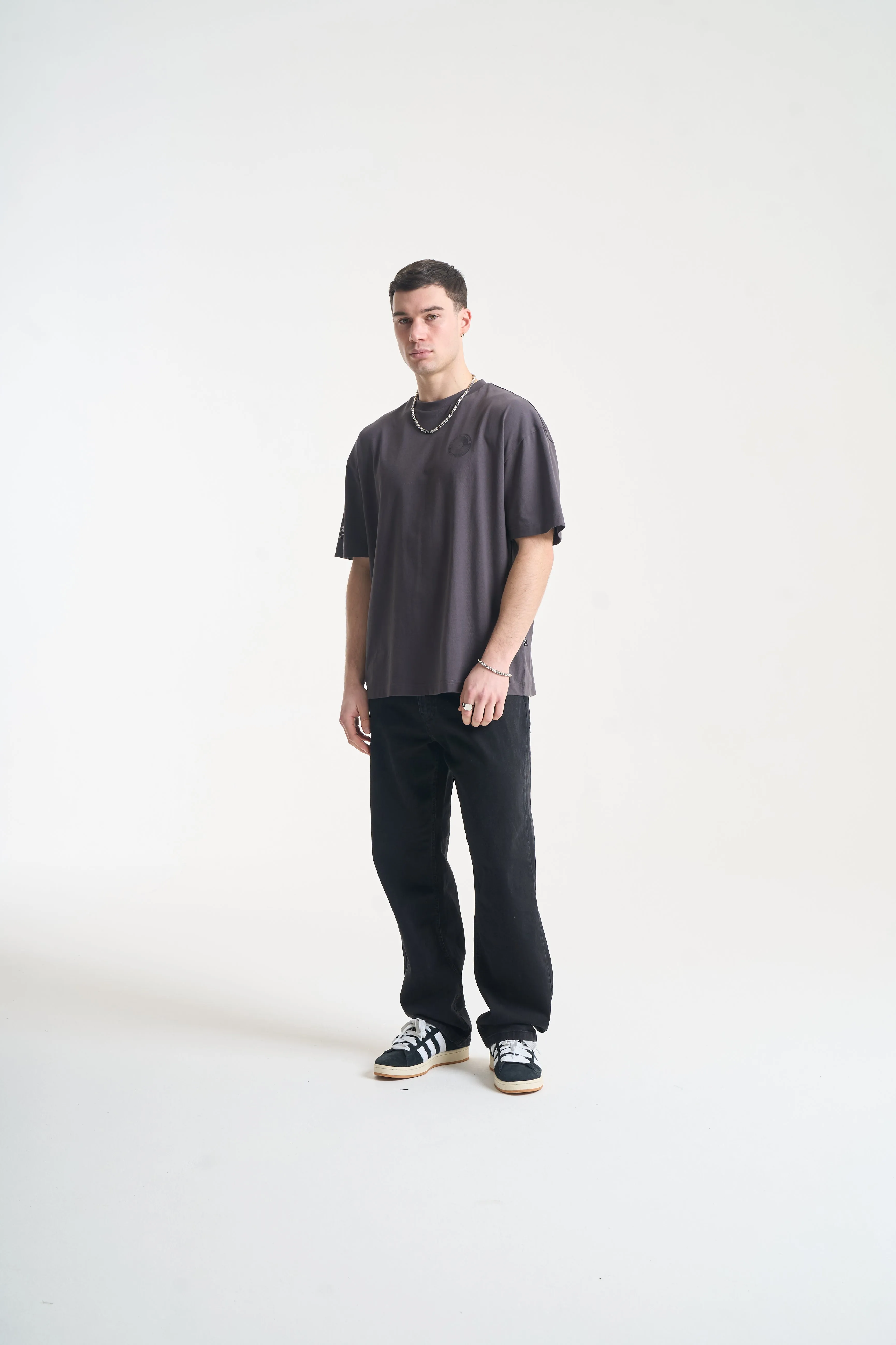 NICCE Mens Ambit T-Shirt | Coal sold by Nicce product image thumbnail 4