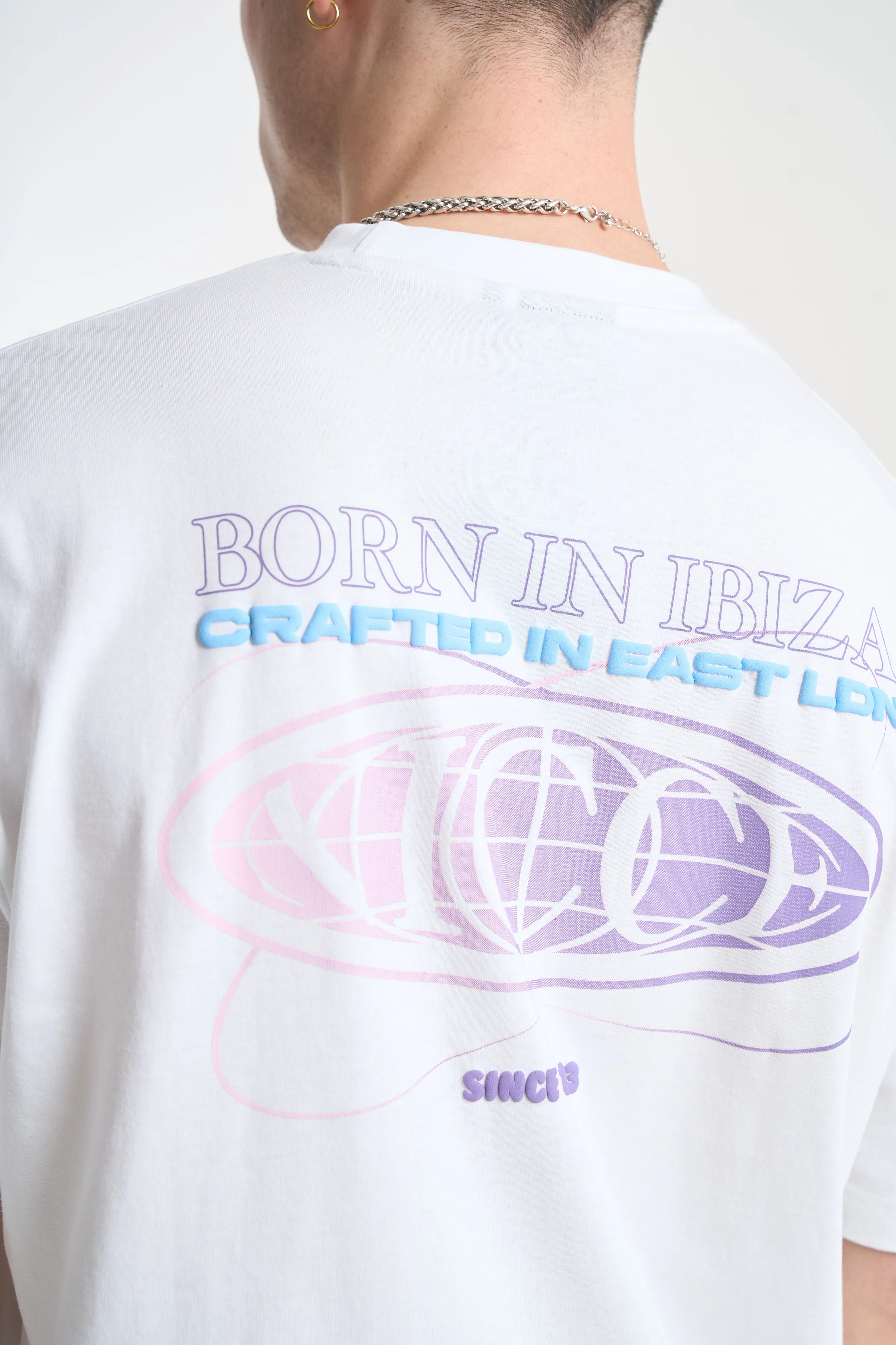 NICCE Mens Lita T-Shirt | White sold by Nicce product image thumbnail 3