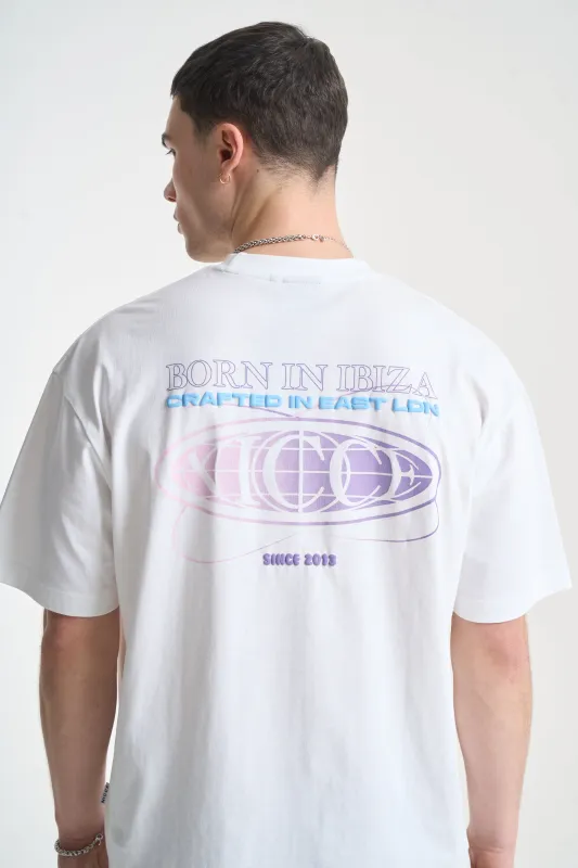 NICCE Mens Lita T-Shirt | White made by Nicce