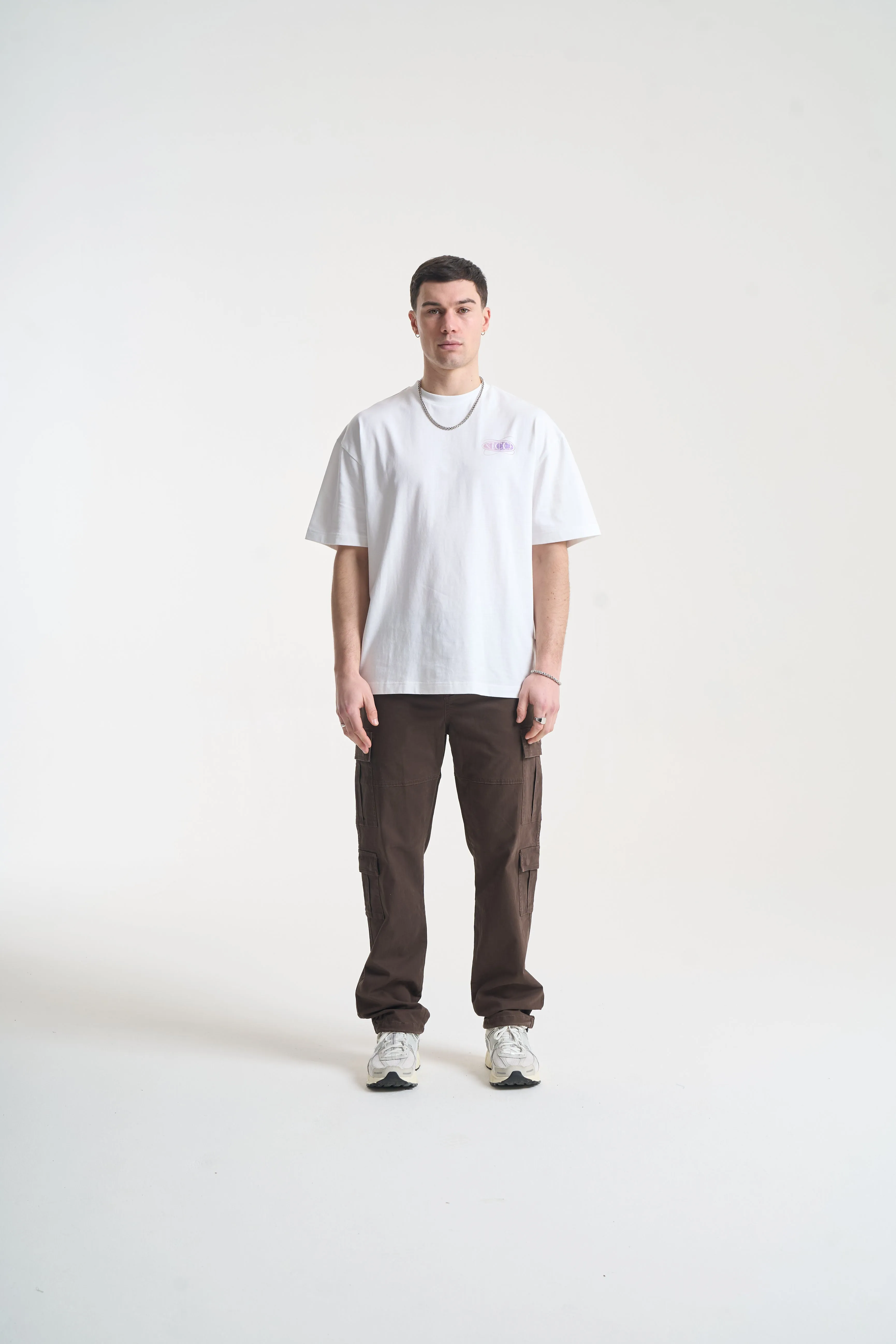 NICCE Mens Lita T-Shirt | White sold by Nicce product image thumbnail 4