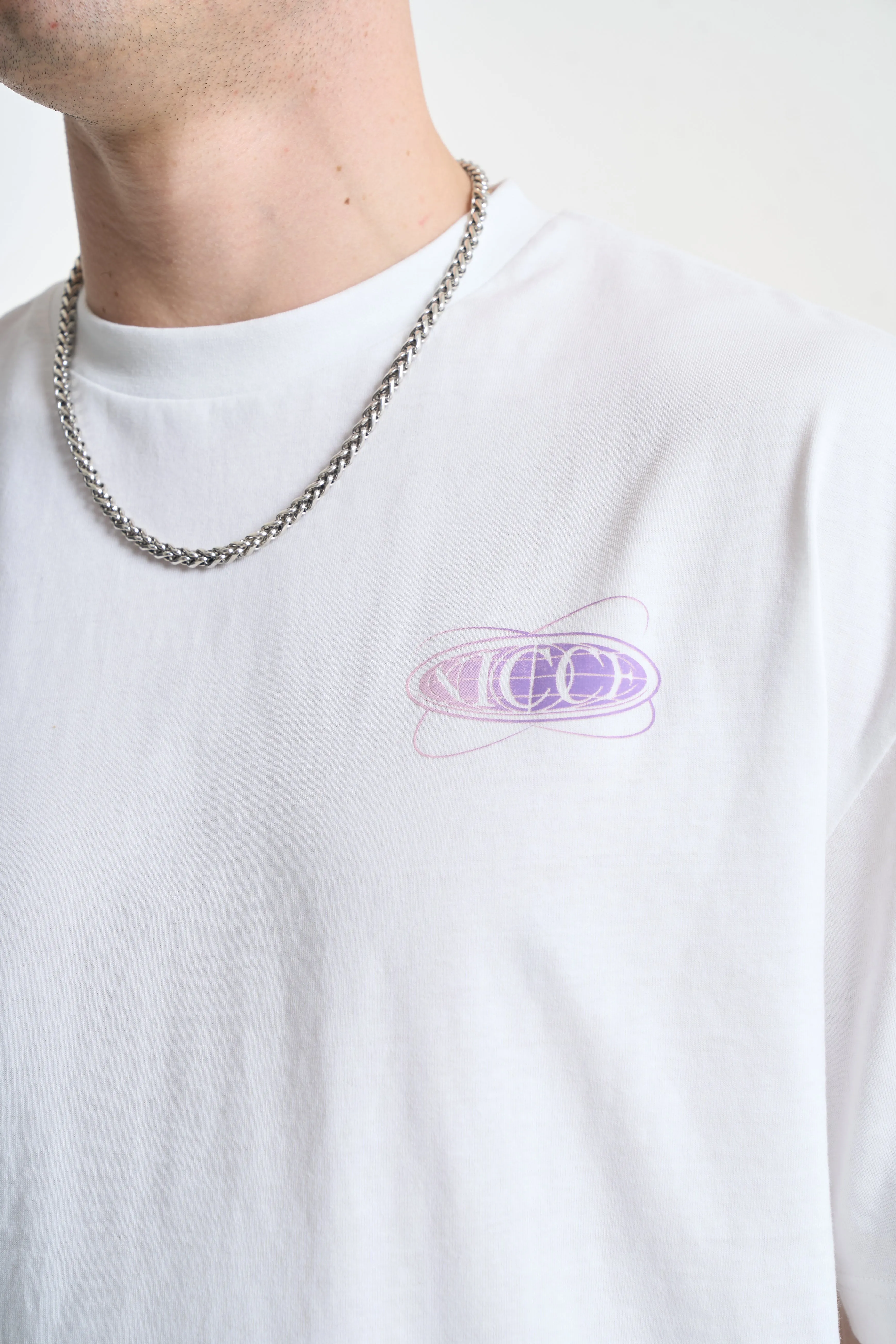 NICCE Mens Lita T-Shirt | White sold by Nicce product image thumbnail 2