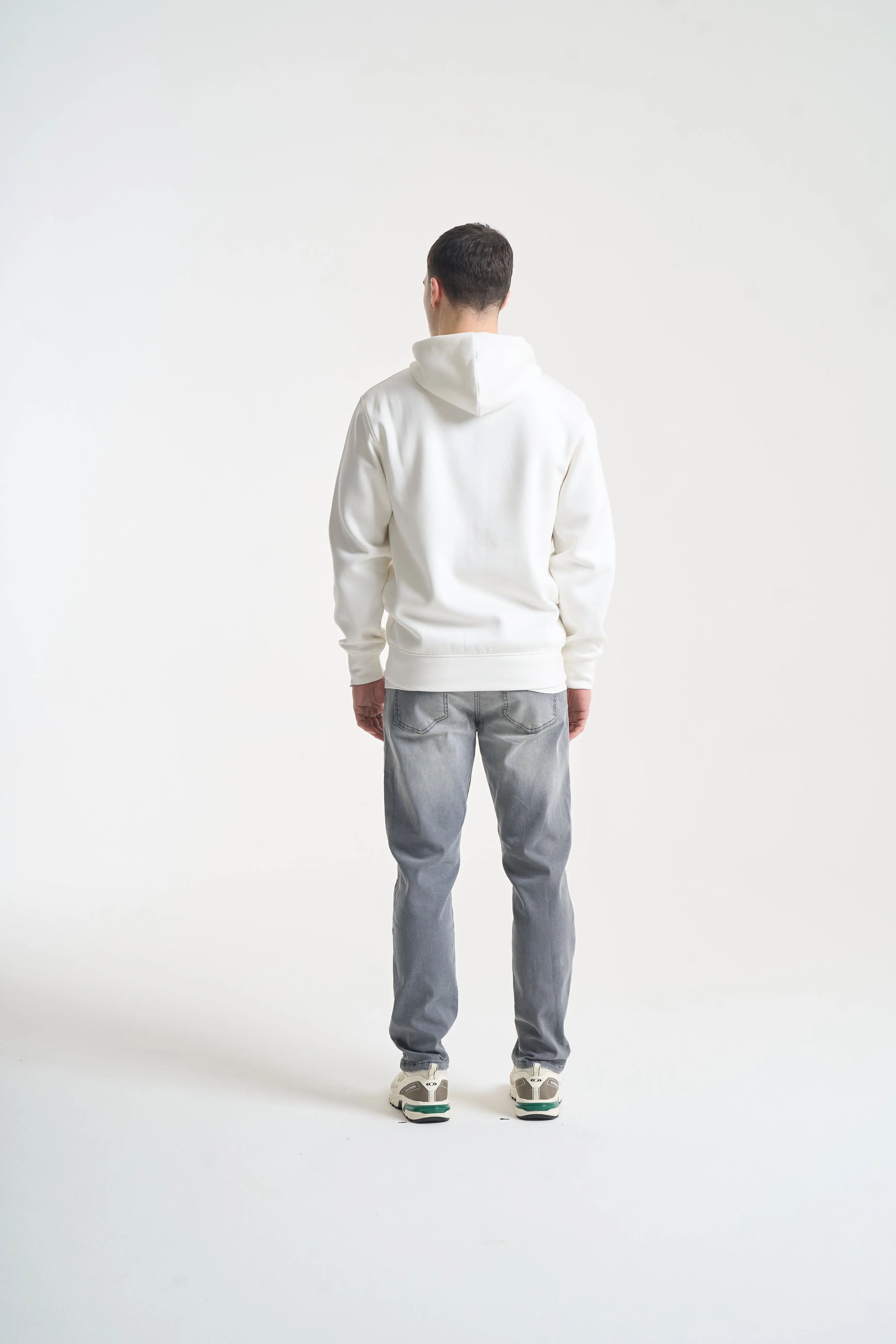 NICCE Mens Mercury Hoodie | Off White sold by Nicce product image thumbnail 4