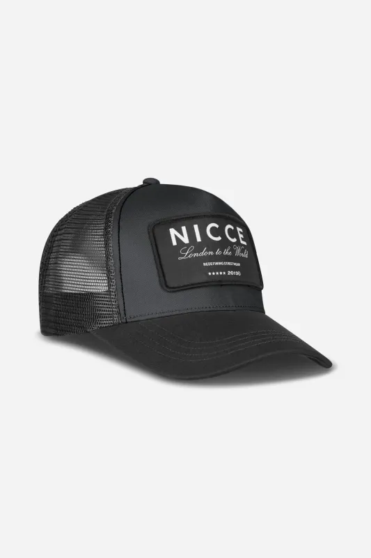 NICCE Mens Griffton Cap | Coal made by Nicce