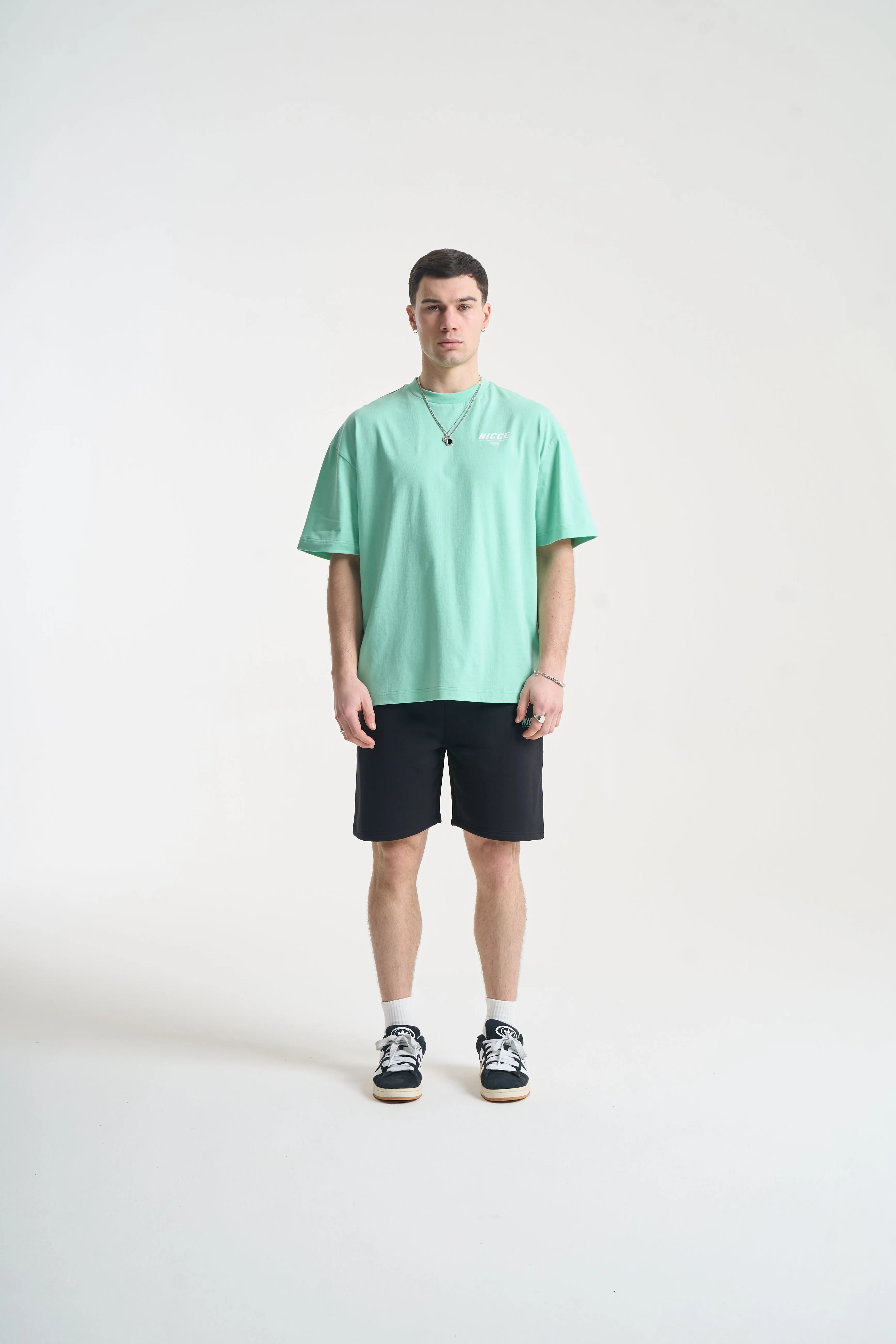 NICCE Mens Comet T-Shirt & Shorts Set | Mint sold by Nicce