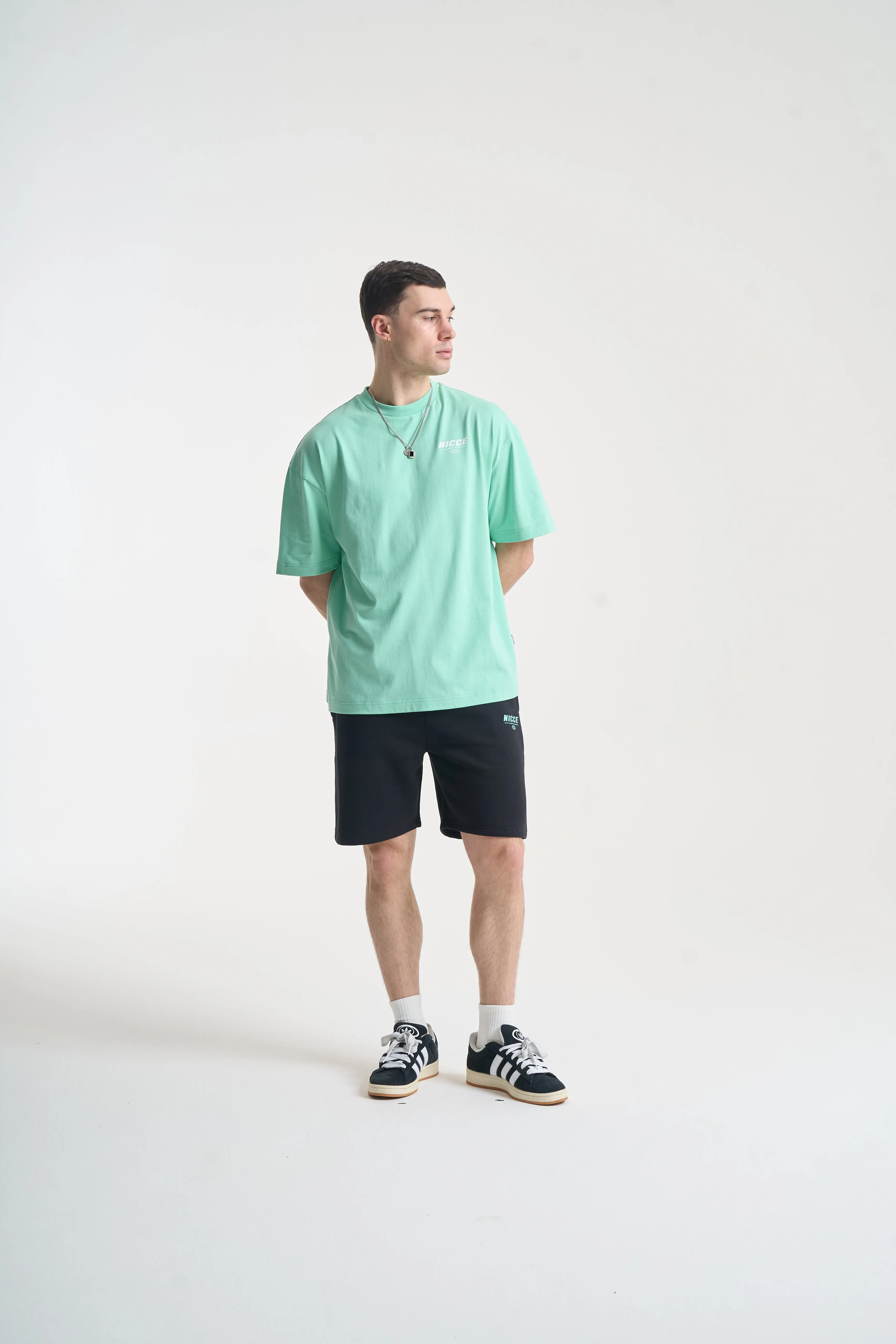 NICCE Mens Comet T-Shirt & Shorts Set | Mint sold by Nicce product image thumbnail 3