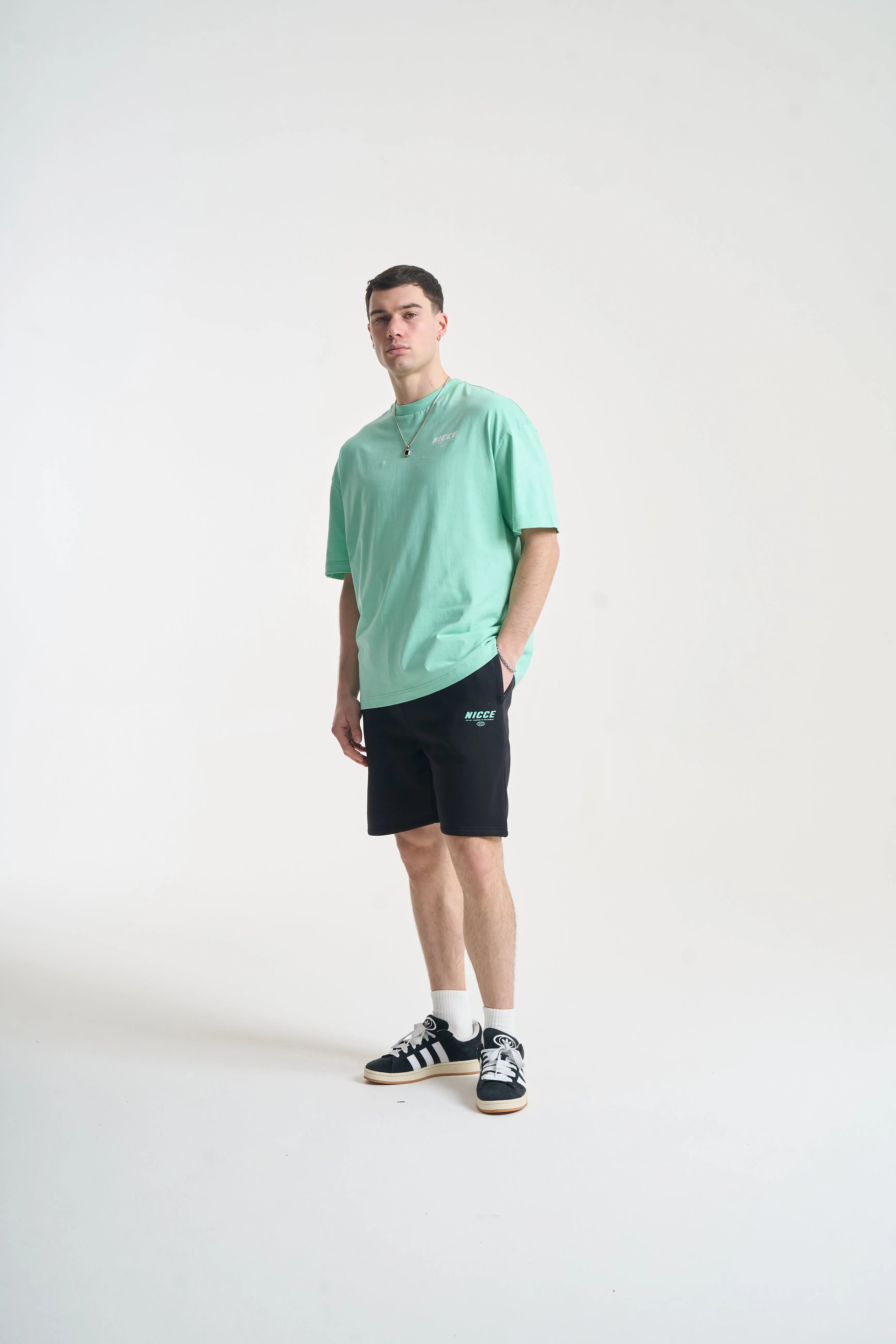 NICCE Mens Comet T-Shirt & Shorts Set | Mint sold by Nicce product image thumbnail 4