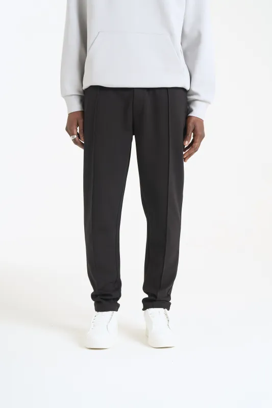 NICCE Mens Luxe Piping Jogger |Black made by Nicce