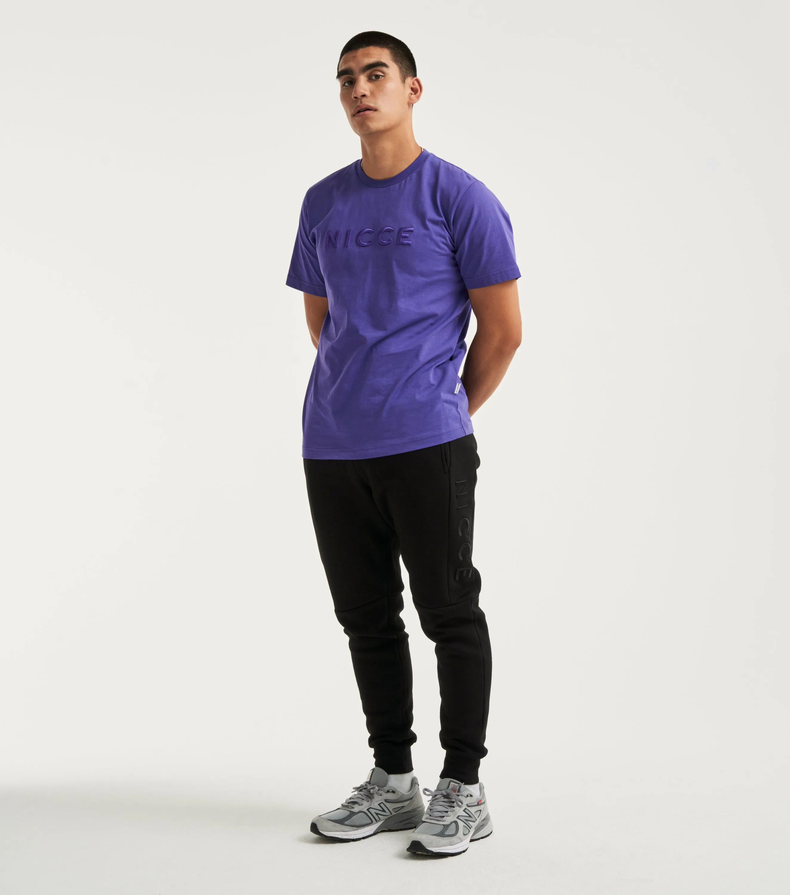 NICCE Mens Mercury T-Shirt | Purple Opulence sold by Nicce product image thumbnail 3