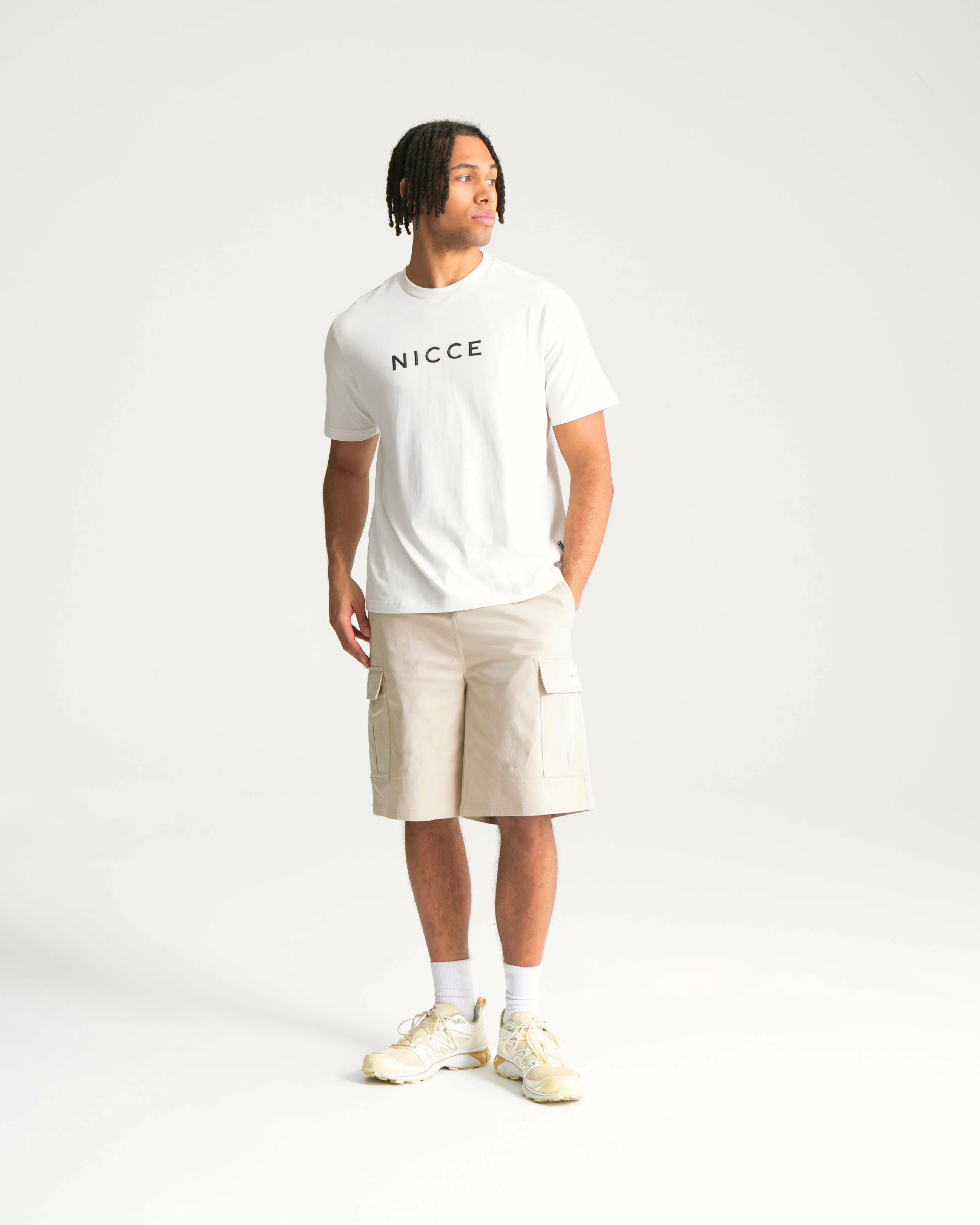 NICCE Mens Compact T-Shirt | Arctic Grey sold by Nicce product image thumbnail 2