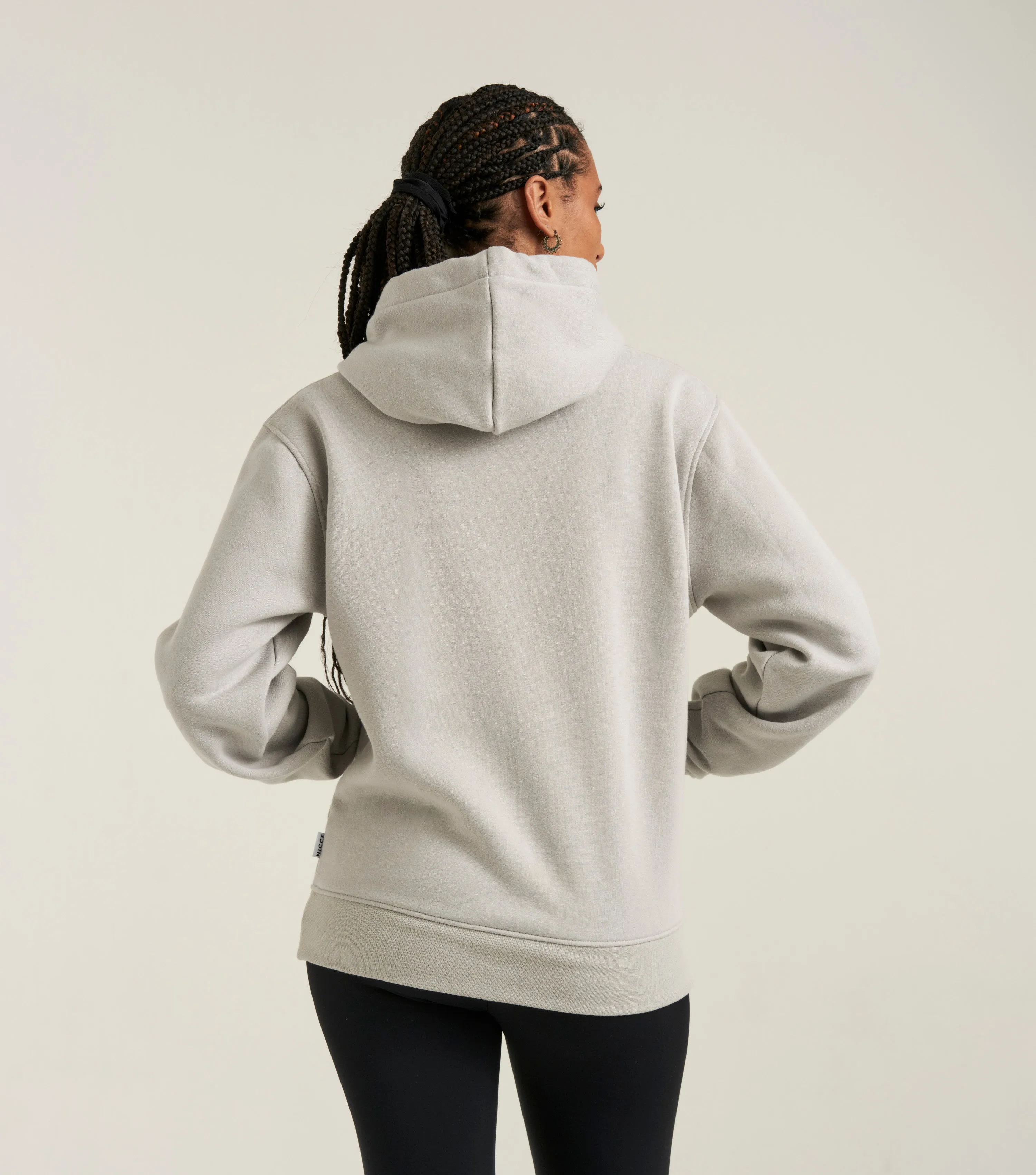 NICCE Womens Ersa Hoodie | Chalk Grey sold by Nicce product image thumbnail 5