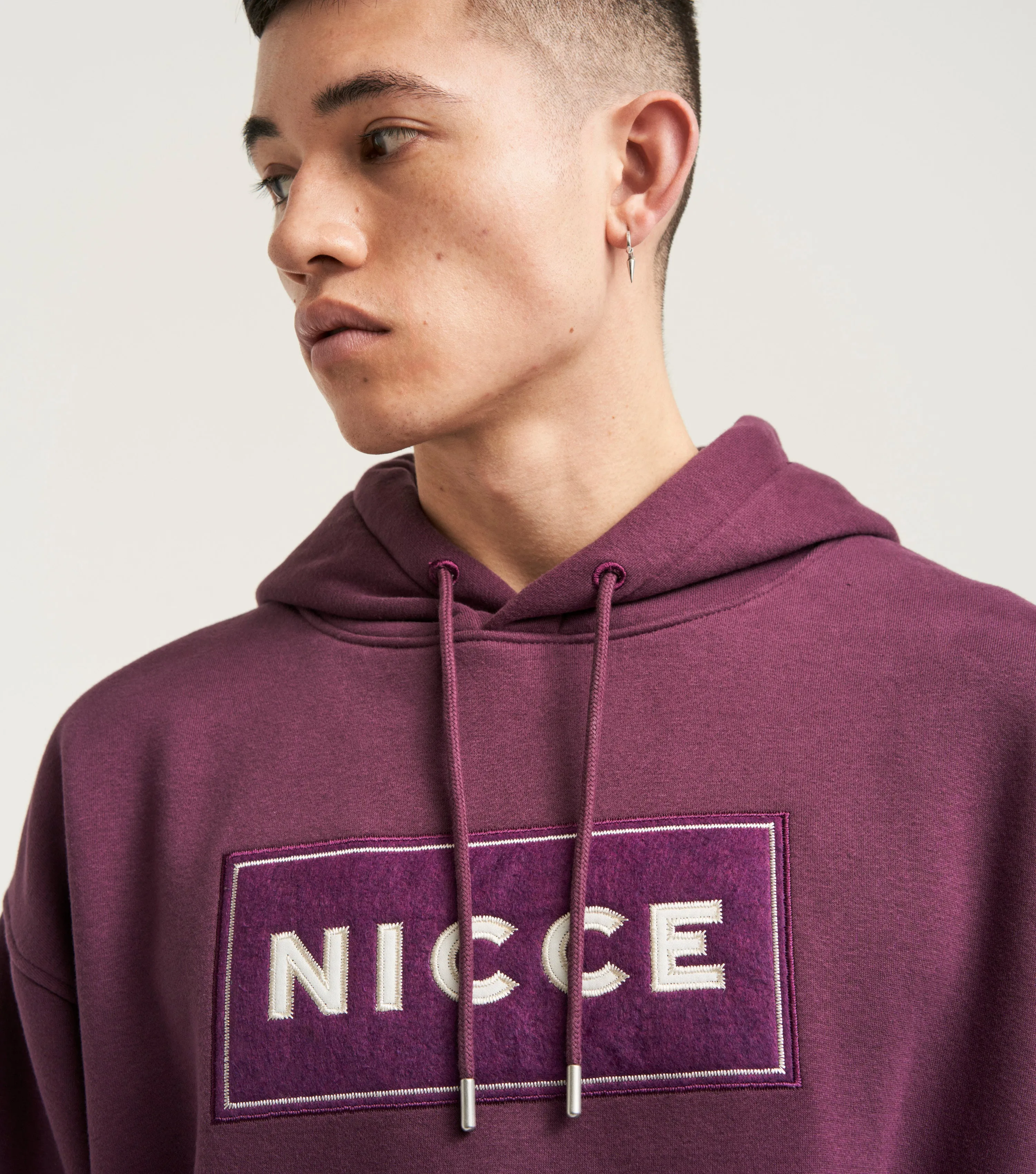 NICCE Unisex Ryka Hoodie | Mulberry Purple sold by Nicce product image thumbnail 5