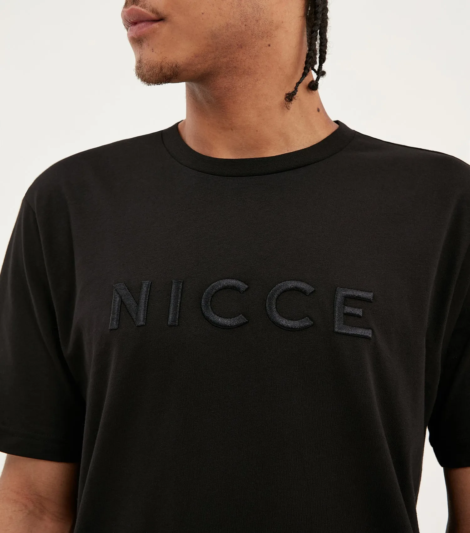 NICCE Mens Mercury T-Shirt | Black sold by Nicce product image thumbnail 3