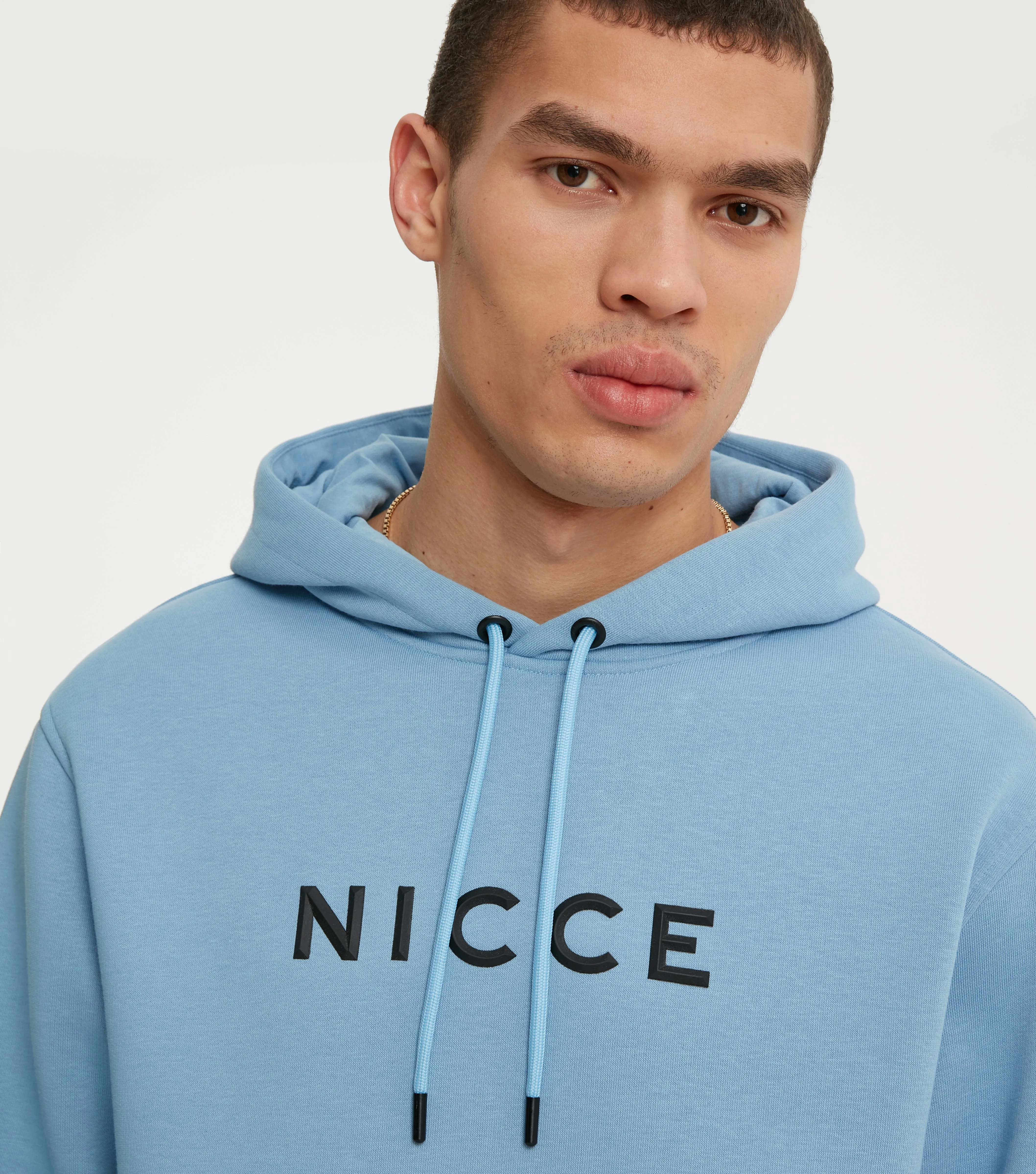 NICCE Mens Compact Hoodie | Allure Blue sold by Nicce product image thumbnail 5