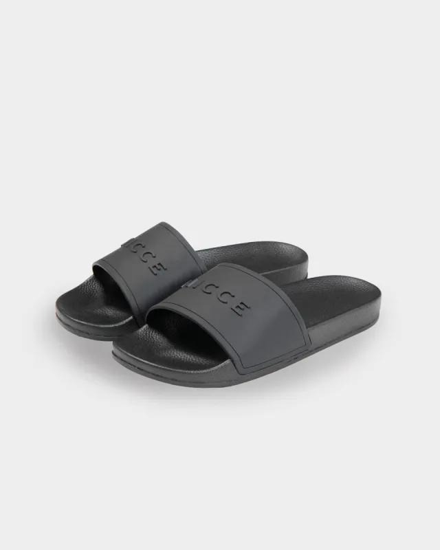 NICCE Mens Ziggy Sliders | Black sold by Nicce