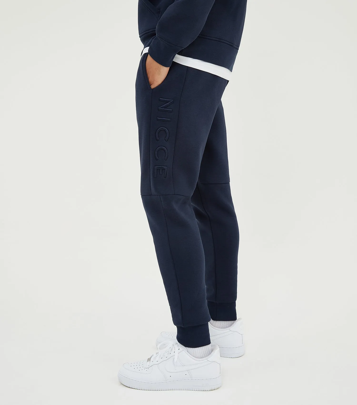 NICCE Mens Mercury Joggers | Deep Navy sold by Nicce product image thumbnail 2