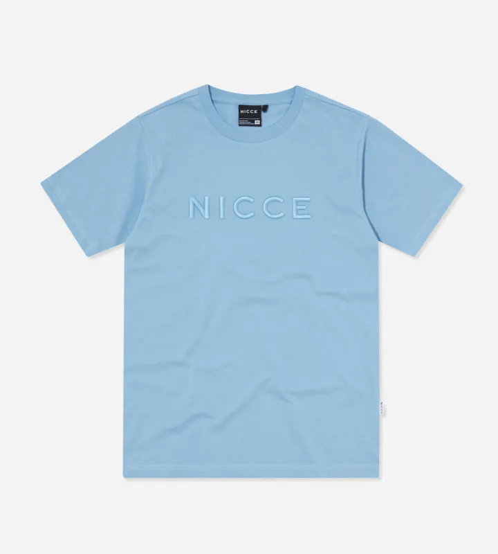 NICCE Mens Mercury T-Shirt | Allure Blue sold by Nicce