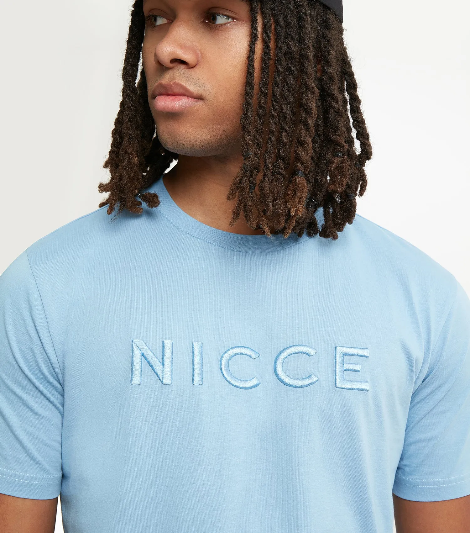 NICCE Mens Mercury T-Shirt | Allure Blue sold by Nicce product image thumbnail 5