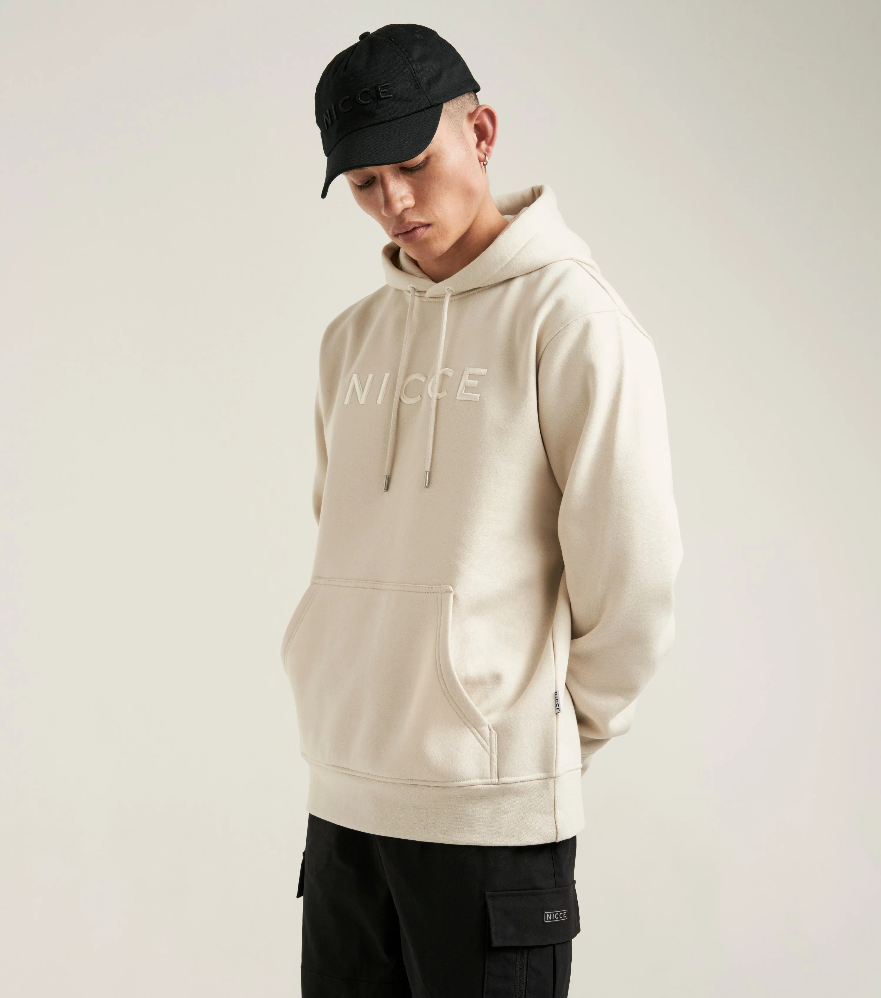 NICCE Mens Mercury Hoodie | Sandshell sold by Nicce product image thumbnail 2