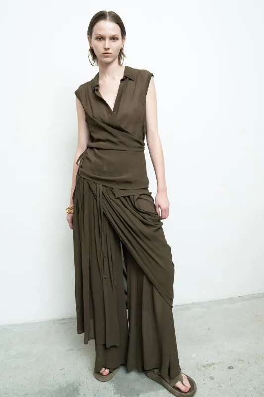 Sleeveless Roux Shirt sold by Nicholas K