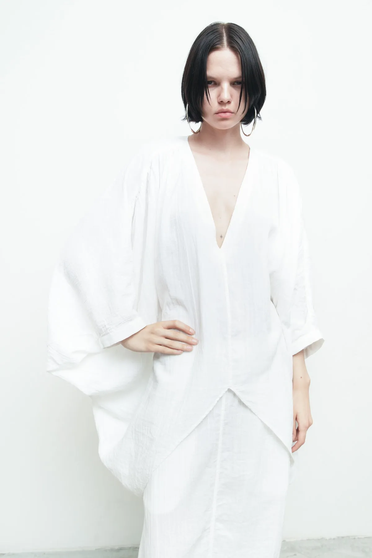 River Shirt Cotton Gauze sold by Nicholas K