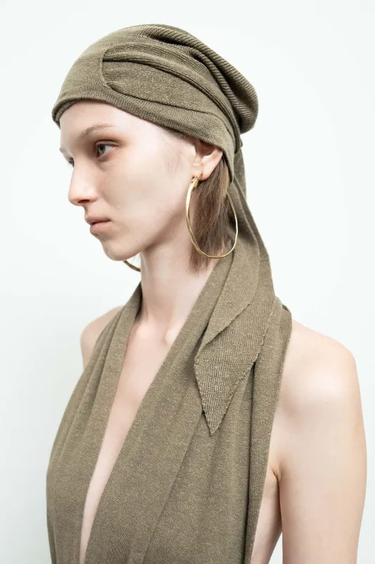 Wrap Beanie Linen sold by Nicholas K