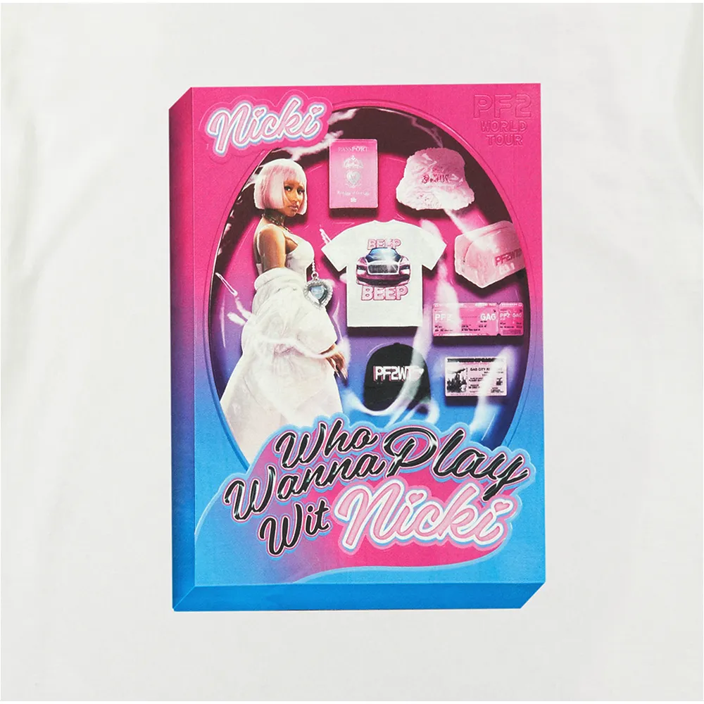 Play Wit Nicki White Tee sold by Nicki Minaj product image thumbnail 3