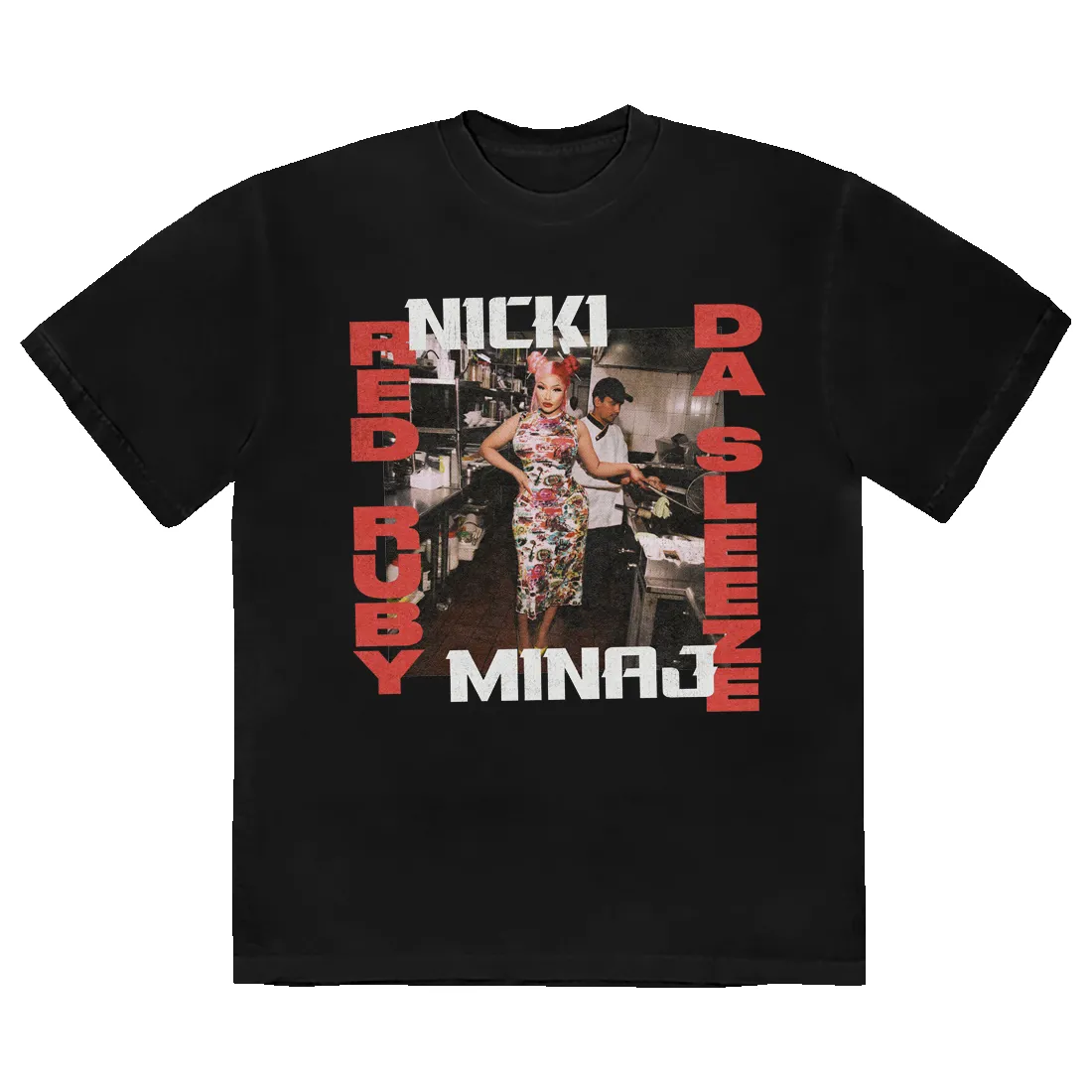 Red Ruby Da Sleeze Cover T-Shirt sold by Nicki Minaj