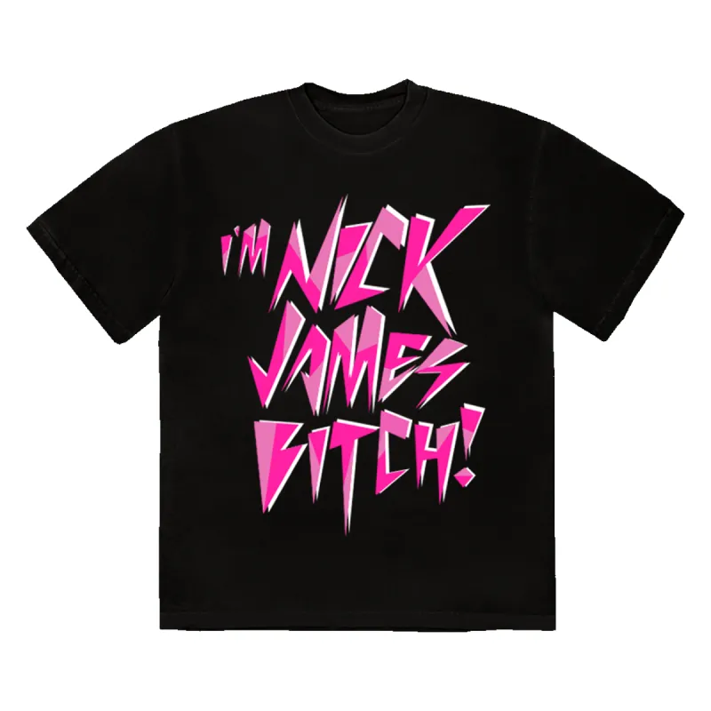 Nick James T-Shirt sold by Nicki Minaj