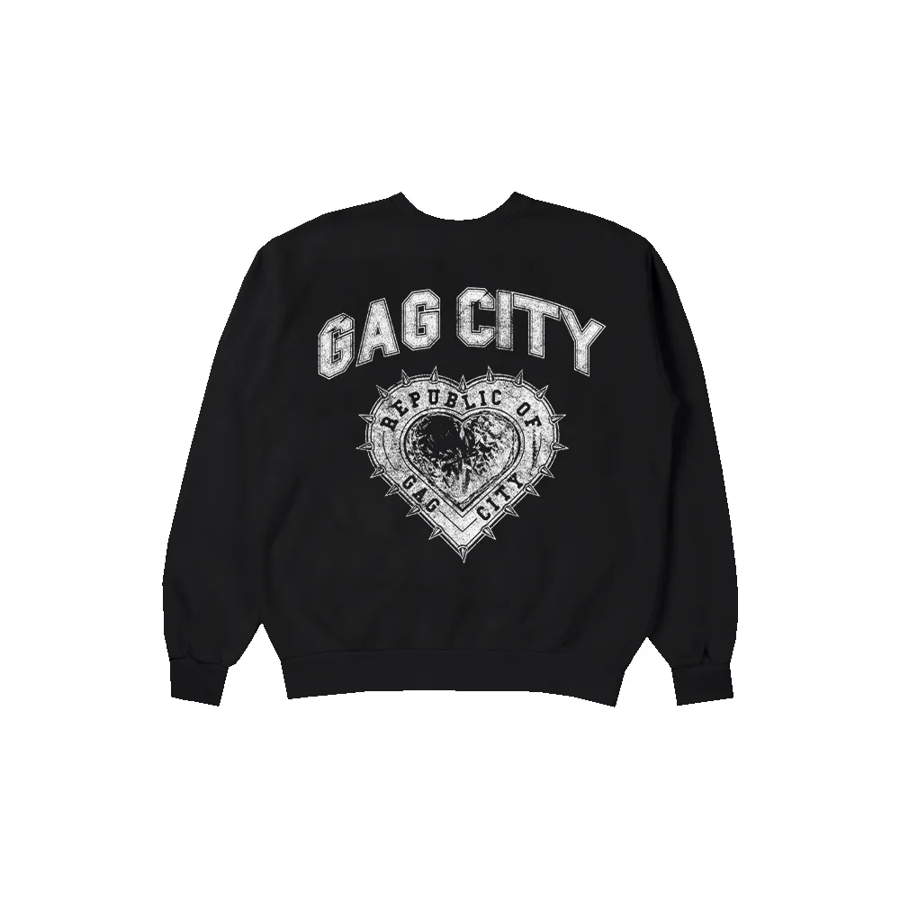 Gag City Black Crewneck sold by Nicki Minaj