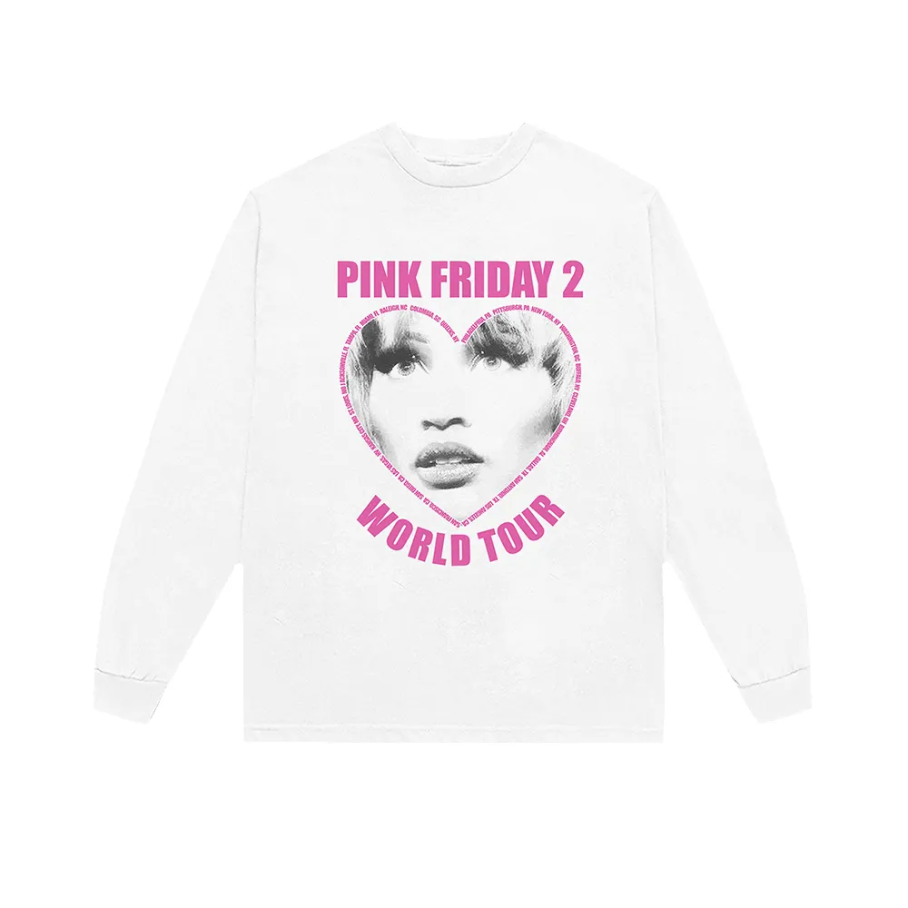 Heart Long Sleeve Tee sold by Nicki Minaj