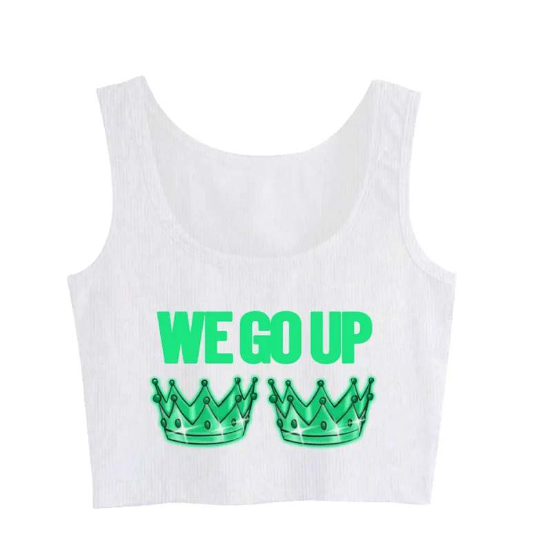 2 Crowns Cropped Ribbed Tank sold by Nicki Minaj