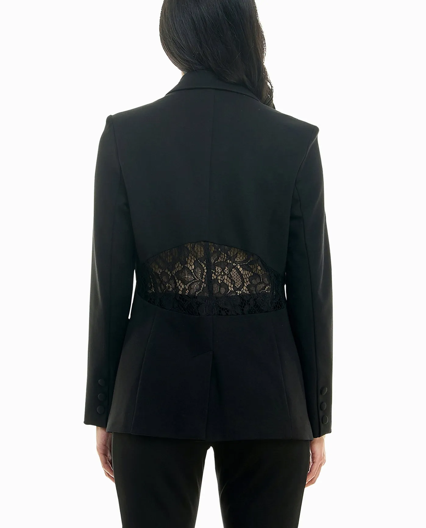 MAEVE LACE AND PONTE BLAZER sold by Nicole Miller product image thumbnail 2