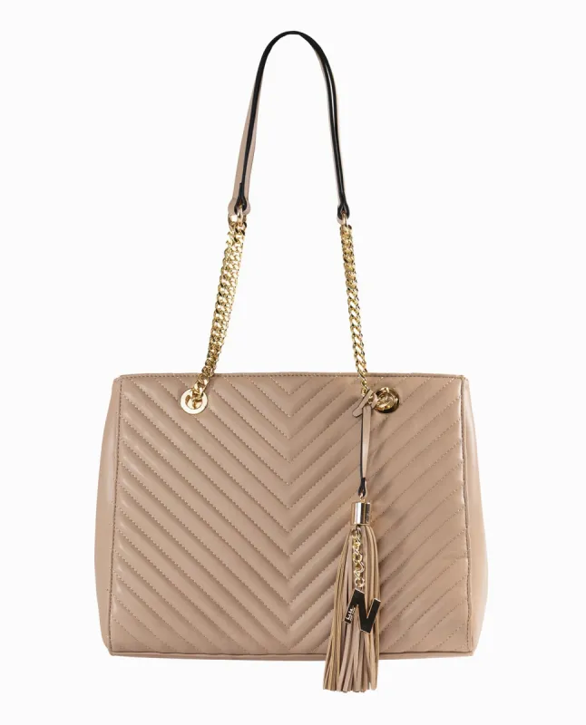 QUILTED TOTE sold by Nicole Miller