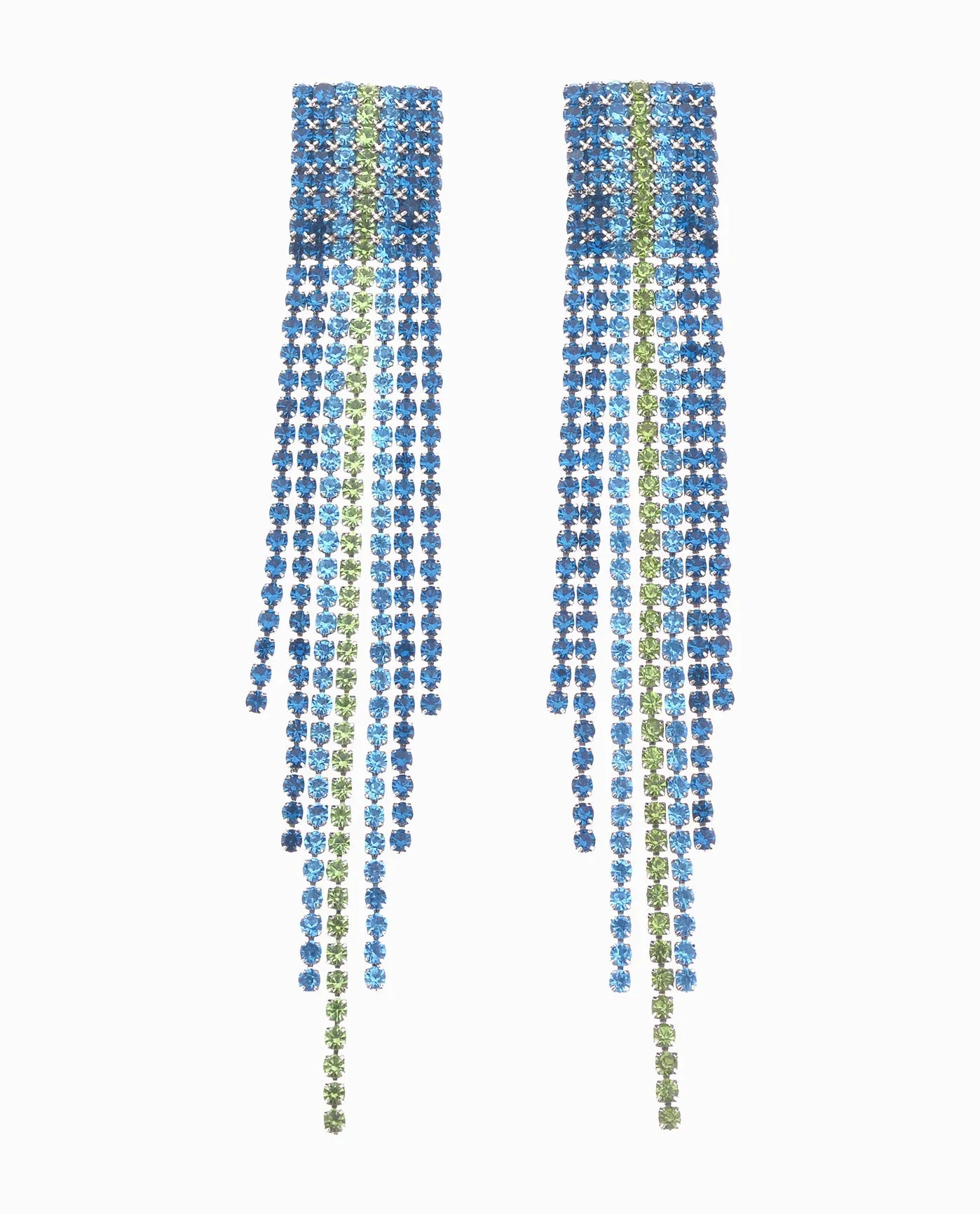 FRINGE LINEAR DROP EARRINGS sold by Nicole Miller