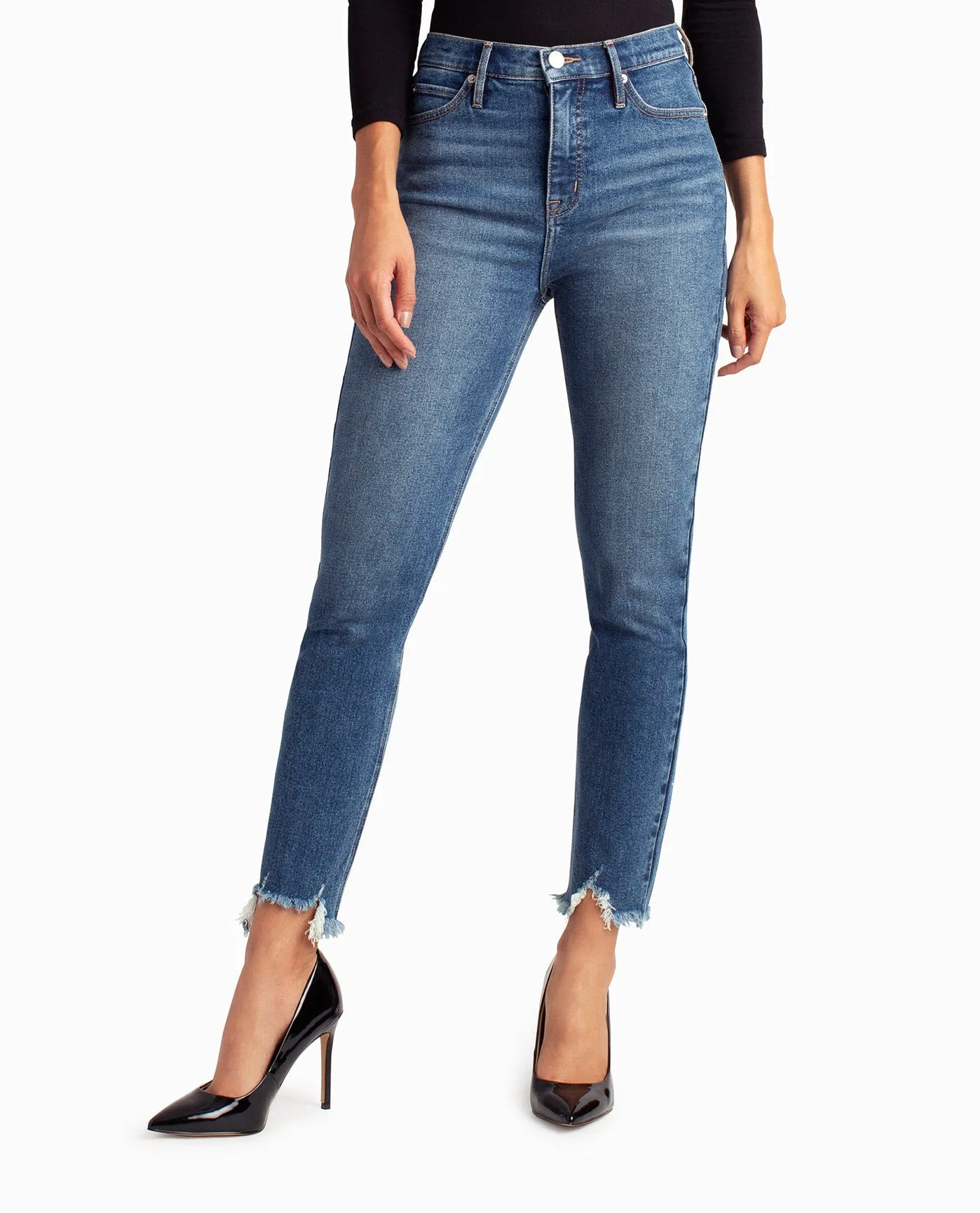 BOERUM HILL HIGH RISE SLIM FIT JEAN sold by Nicole Miller