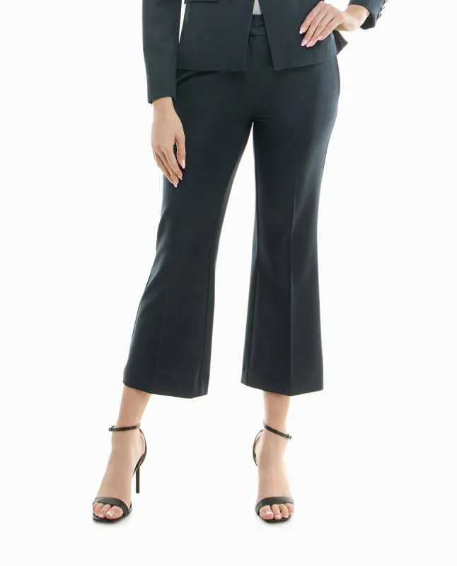 INDIGO DENIM FLARE BOTTOM ANKLE PANT sold by Nicole Miller