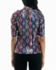 PHOEBE SEQUIN DOLMAN ELBOW SLEEVE TOP sold by Nicole Miller