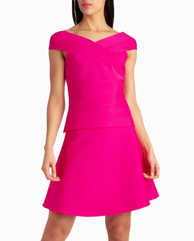 DAKOTA KNIT CAP SLEEVE TOP sold by Nicole Miller