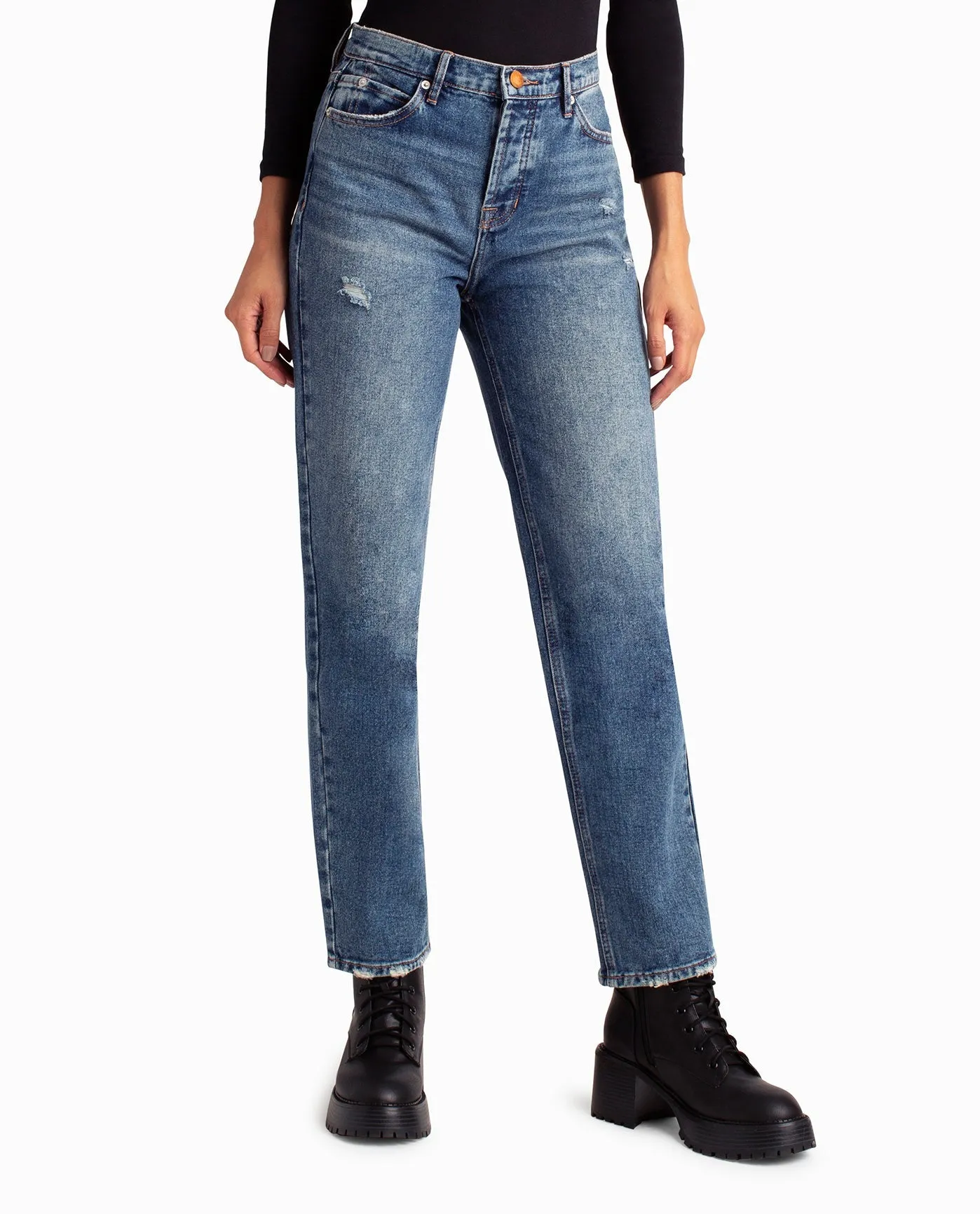 REDHOOK HIGH RISE 90'S LOOSE FIT JEAN sold by Nicole Miller product image thumbnail 3