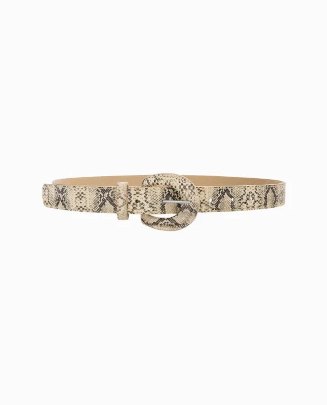 FAUX SNAKESKIN BELT sold by Nicole Miller