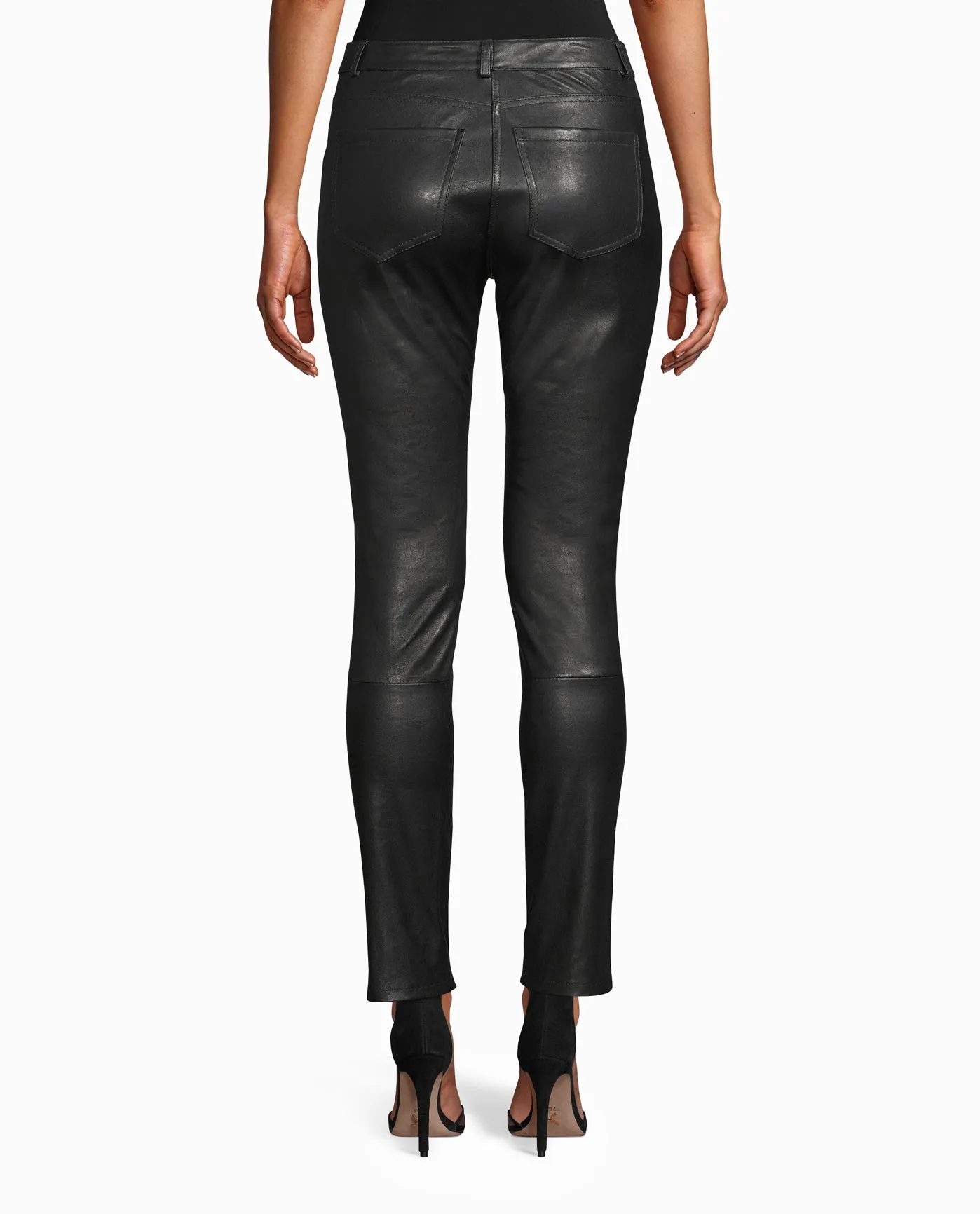 LEATHER PANT sold by Nicole Miller product image thumbnail 2