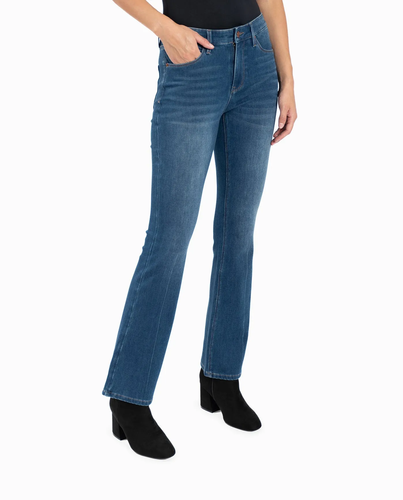 MID RISE BOOT JEAN sold by Nicole Miller product image thumbnail 3