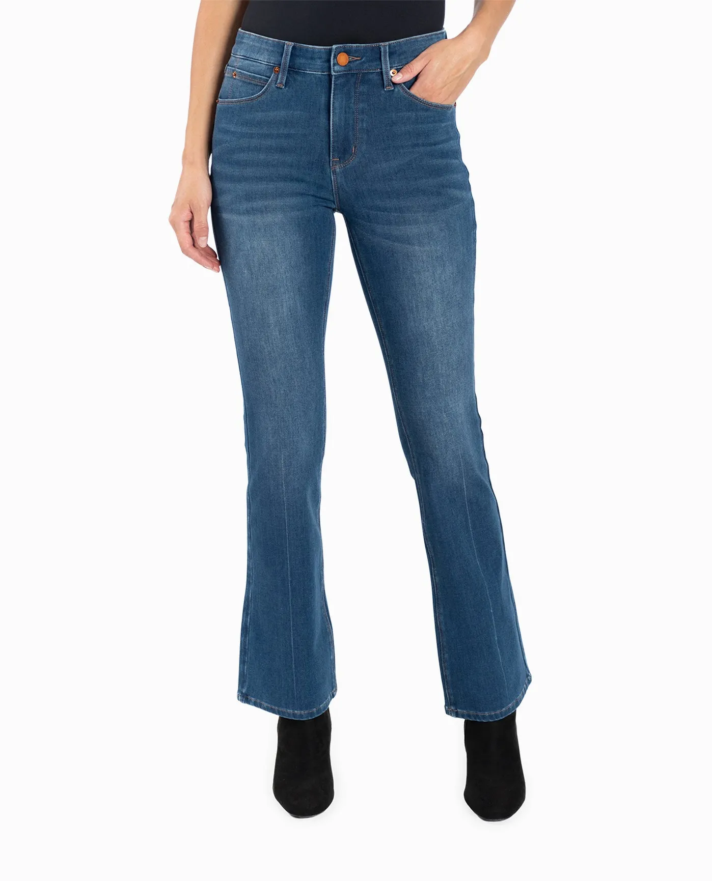 MID RISE BOOT JEAN sold by Nicole Miller