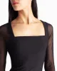 NAOMI LONG SLEEVE MIDI DRESS sold by Nicole Miller