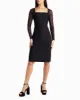 NAOMI LONG SLEEVE MIDI DRESS sold by Nicole Miller