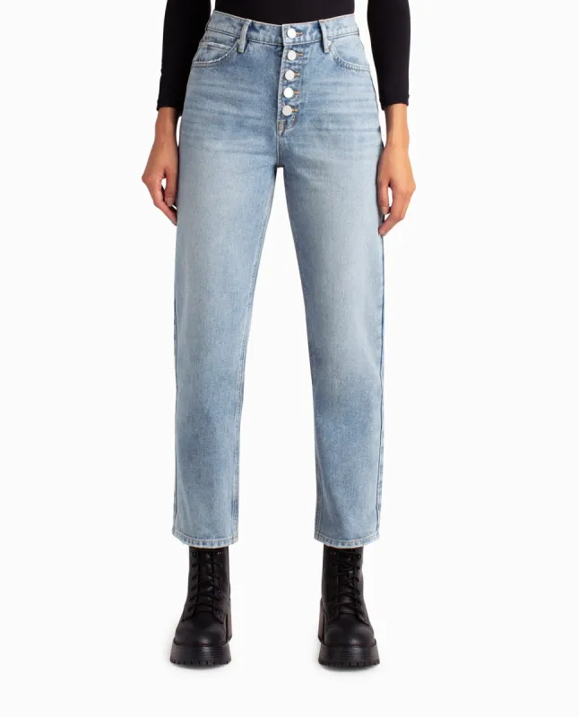 CLINTON HILL HIGH RISE 90'S LOOSE FIT JEAN sold by Nicole Miller