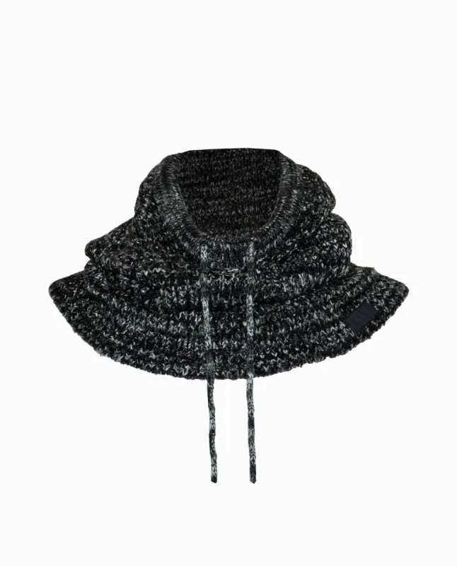 MARLED KNIT BALACLAVA made by Nicole Miller