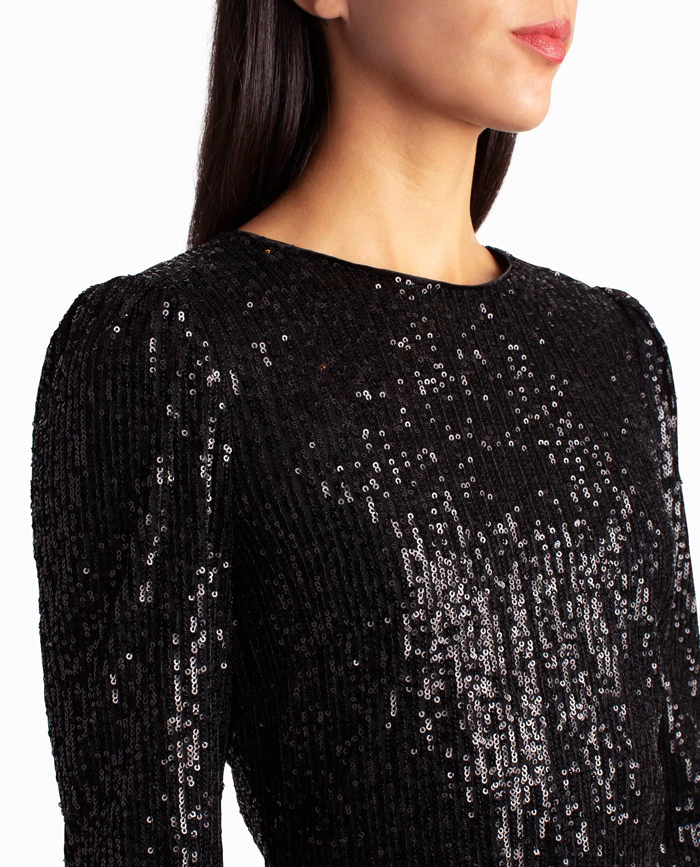 SEQUIN SHEATH OLIVIA DRESS sold by Nicole Miller product image thumbnail 4